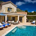 Lemoni Skala - Heated Infinity Pool With Sea Views & Outside Cinema Вилла *