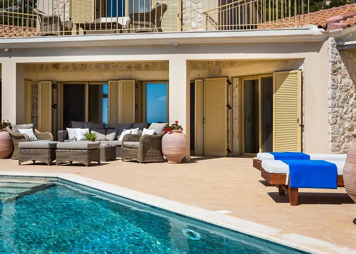 Willa Lemoni Skala - Heated Infinity Pool With Sea Views & Outside Cinema