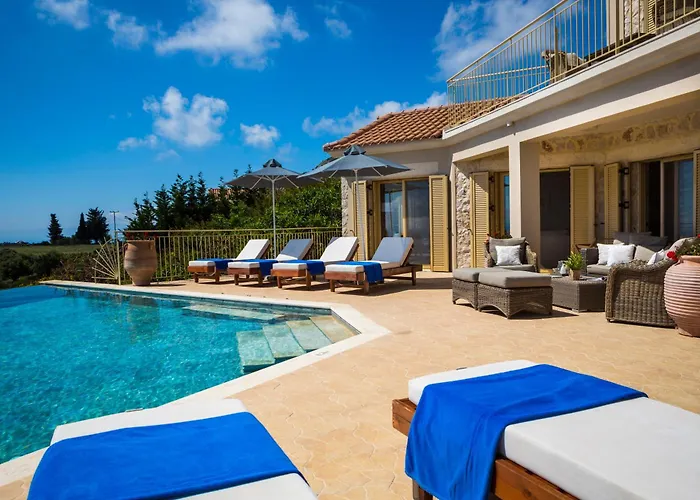 Lemoni Skala - Heated Infinity Pool With Sea Views & Outside Cinema * Skala (Kefalonia)