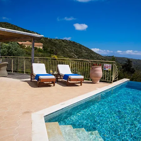 Вилла Lemoni Skala - Heated Infinity Pool With Sea Views & Outside Cinema Skala (Kefalonia)